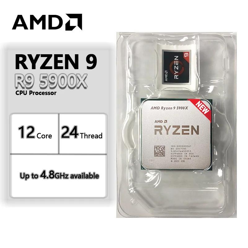 AMD Ryzen 9 5900X R9 5900X CPU  AM4,  , ǰ